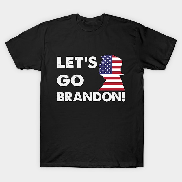 lets go brandon, impeach joe biden T-Shirt by Aymoon05